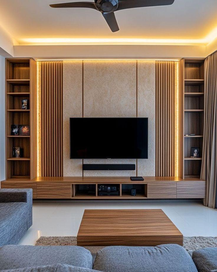 Hilaal TV wall design